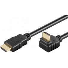 Laidas HDMI - HDMI v1.4 (K-K) 5m 4K (30Hz) kampu Goobay 